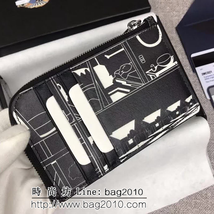 PRADA普拉達 官網同步 2018最新漫畫印象系列 男士卡片夾 2MC021 DD1441
